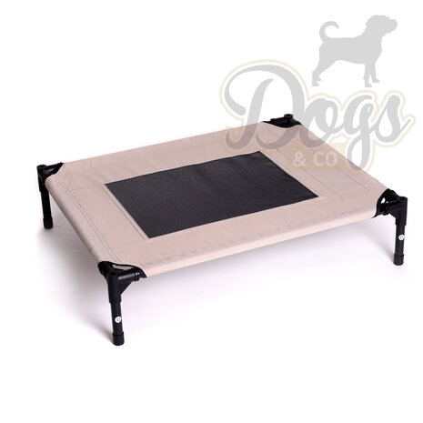 Dogs&Co Stretcher Grijs - Dierenbed Outdoor -  120x91x21cm - Maat XL