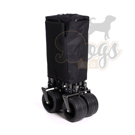 Dogs&Co Bolderkar zwart