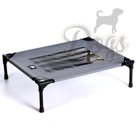 Dogs&Co Stretcher Grijs - Dierenbed Outdoor -  72x62x18cm - Maat M