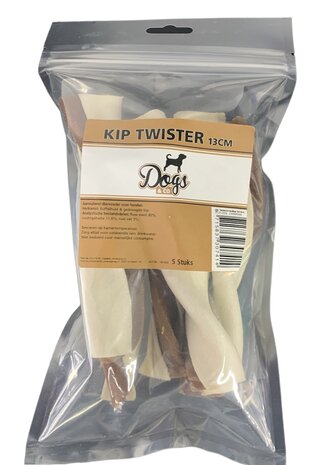 Kip Twister 13cm - 5 stuks