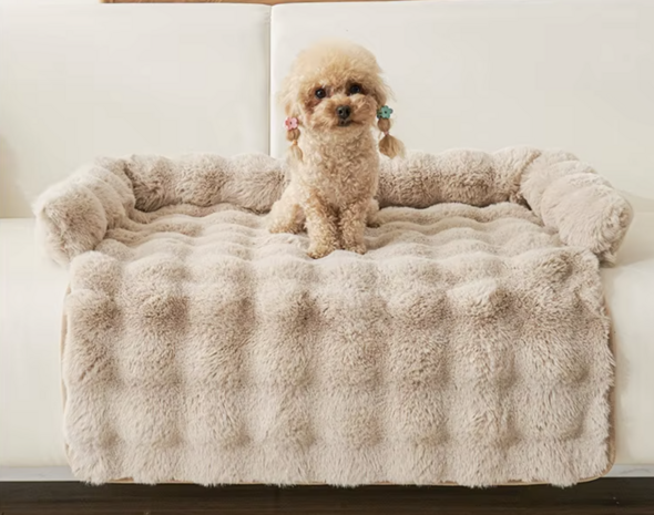 Ultrazacht Bankdeken voor Honden - Beige (75 cm)