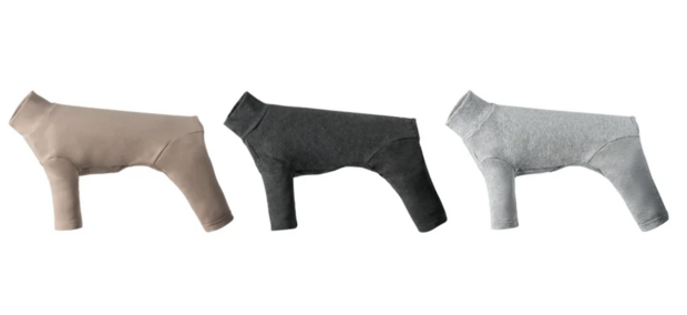 Dogs&Co® Comfort Jumpsuit voor Honden  Antraciet