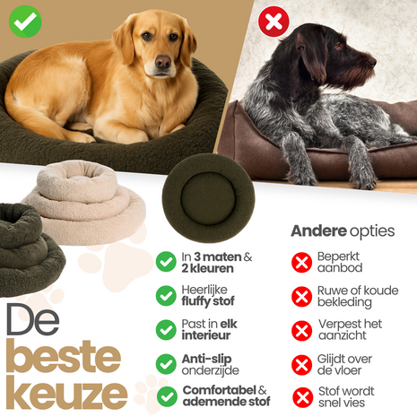 Dogs&Co® Donut Teddy 60cm Groen