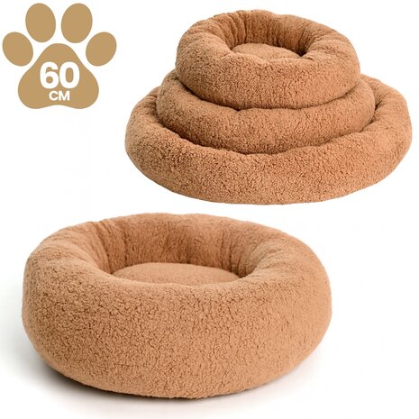 Dogs&Co® Donut Teddy 60cm Bruin