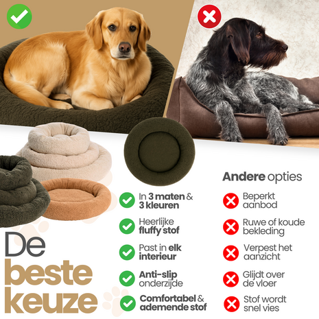 Dogs&Co® Donut Teddy 60cm Bruin