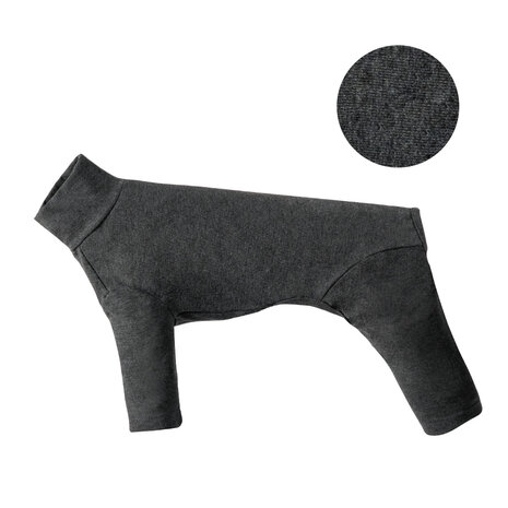 Dogs&Co® Comfort Jumpsuit voor Honden  Antraciet