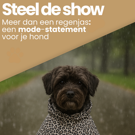 Dogs&Co® Regenjas Leopard 