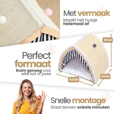 Cats&Co&reg; Katten Krabtent 