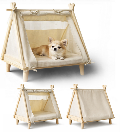 Dogs&Co&reg; Dierentent op Pootjes Ecru