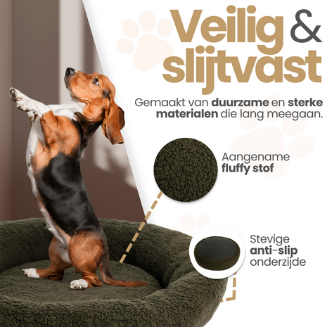Dogs&Co&reg; Donut Teddy 50cm Groen