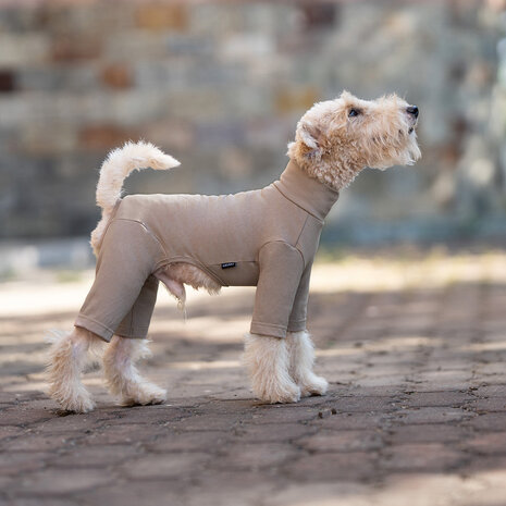 Dogs&Co&reg; Comfort Jumpsuit voor Honden Khaki
