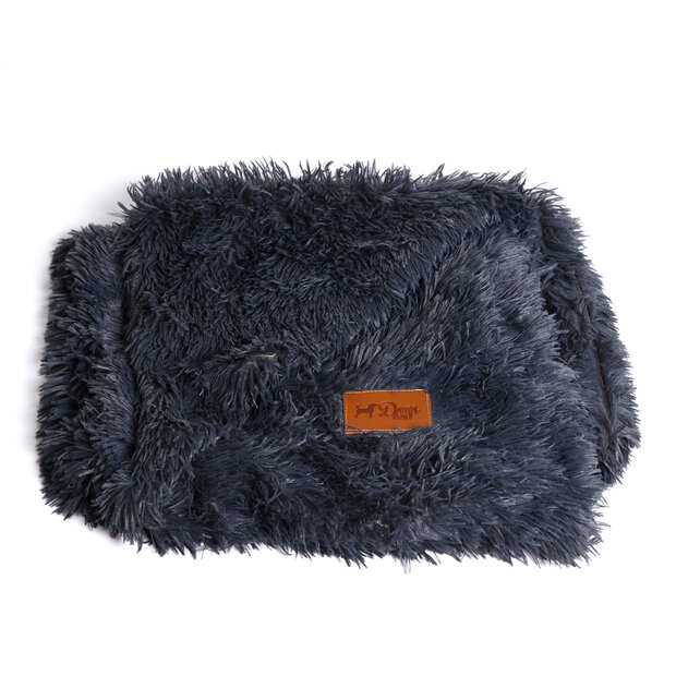 Dogs&amp;Co Fluffy Hondendeken 100x75 cm Antraciet