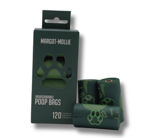 Margot-Mollie biologisch afbreekbare poepzakjes