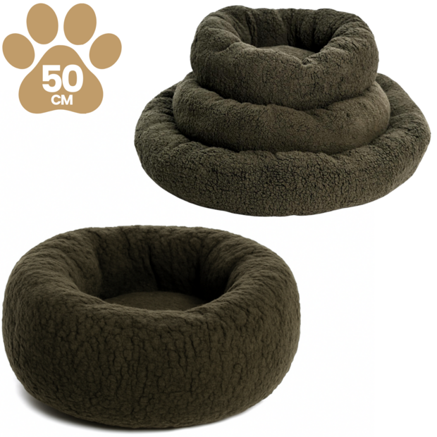 Dogs&amp;Co&reg; Donut Teddy 50cm Groen