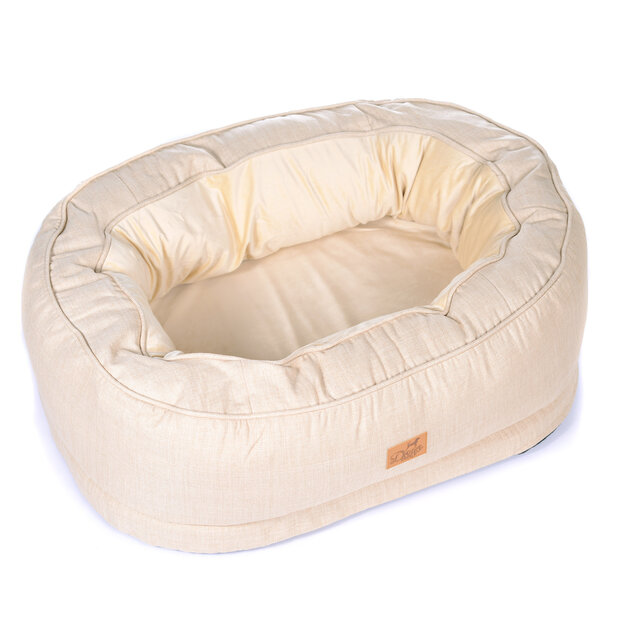 Dogs&amp;Co Orthopedische hondenmand 75x55x18cm beige