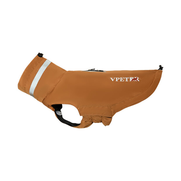 Honden regenjas Bruin