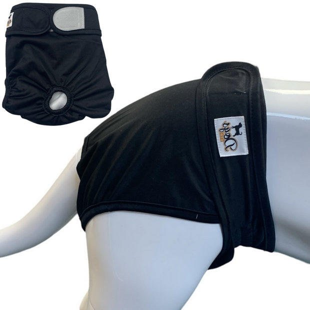 Dogs&amp;Co Loopsheidbroekje Zwart