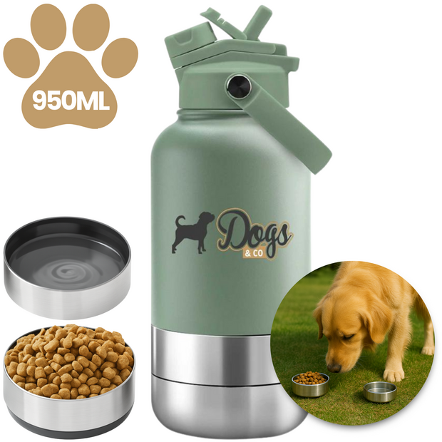 Dogs&amp;Co&reg;&nbsp; Ge&iuml;soleerde Draagbare Drinkfles  