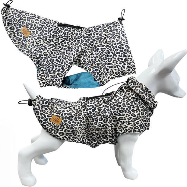 Dogs&amp;Co&reg; Regenjas Leopard 