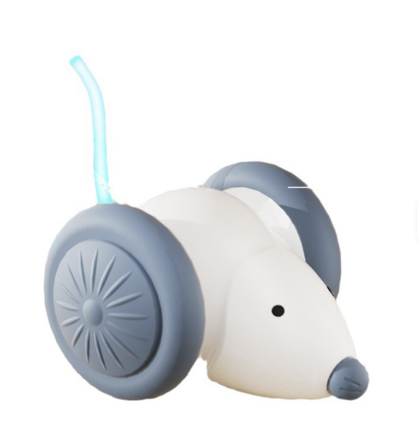  Interactief Kattenspeelgoed met Lichtgevende Staartmuis 