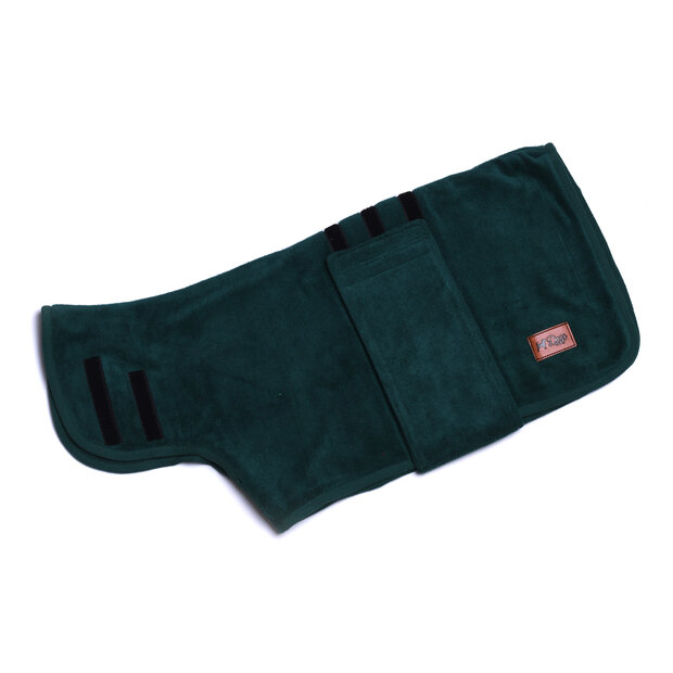 Dogs&amp;Co Honden Badjas Groen  