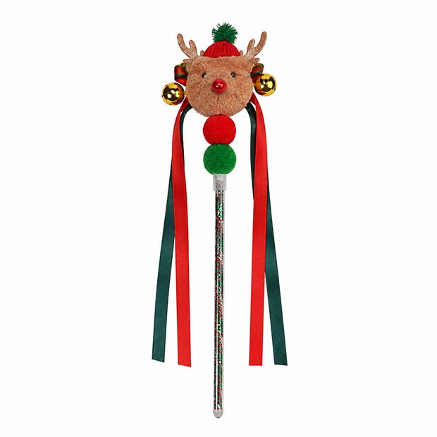 Christmas Cat Teaser &ndash; Kerstspeeltje voor katten - Rendier 40cm
