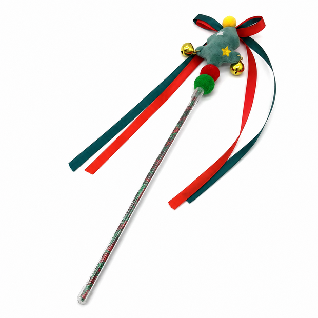 Christmas Cat Teaser Toy &ndash; Kerstspeeltje voor katten
