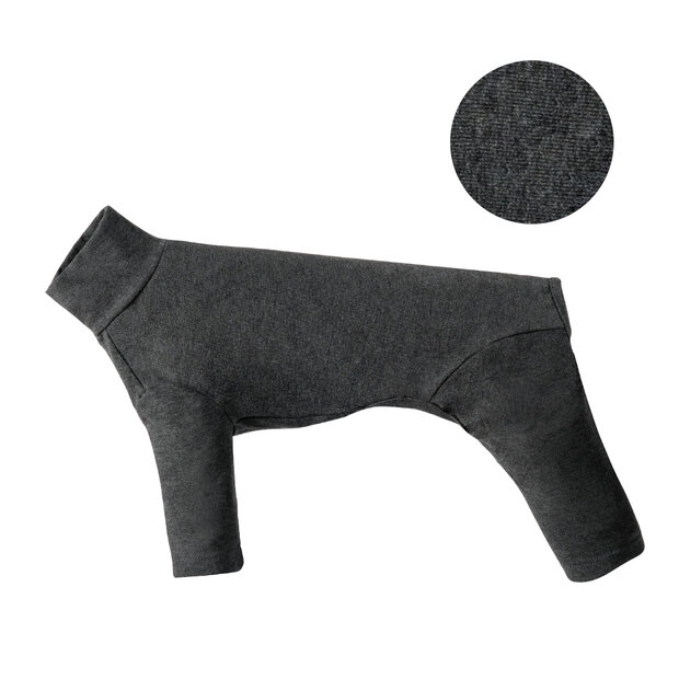 Dogs&amp;Co&reg; Comfort Jumpsuit voor Honden  Antraciet