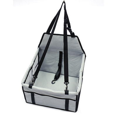 Autostoel voor de Hond 40x30cm Grijs