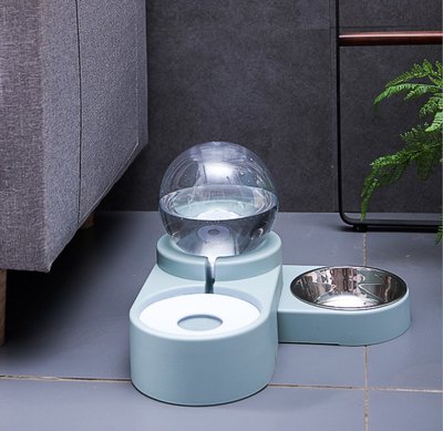 Voer- en waterbak (excl. RVS bakje) Groen