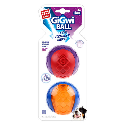 Gigwi squeaky  Ball  maat L