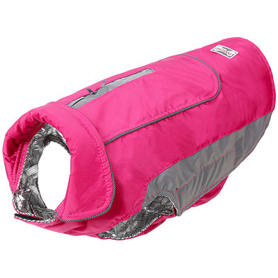 Warme sportieve waterafstotende hondenjas ROZE