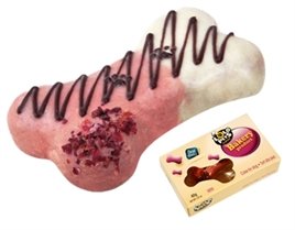 CAKE FOR DOGS MINI BOSVRUCHTEN HONDENSNACK 8X4X2 CM