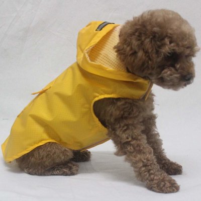 Honden Regenjas Geel - Honden Poncho