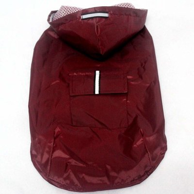 Honden Regenjas Rood - Honden Poncho