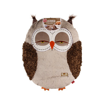 GiGwi Snoozy Friendz Uil - ligkussen voor kleine honden of katten
