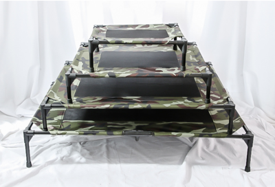Dogs&Co Stretcher Camouflage  - Dierenbed Outdoor -  122x72x21cm - Maat XL