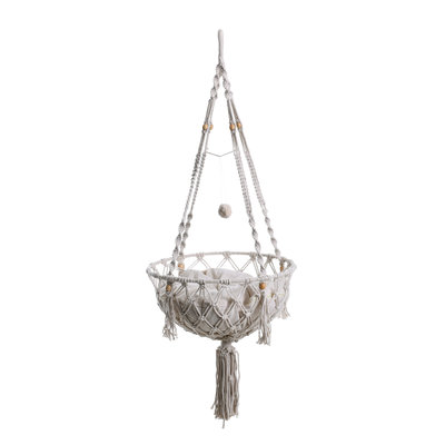 Cats&Co Hangmand macrame ecru kussen
