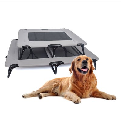 Dogs&Co Stretcher Grijs - Outdoor hondenstretcher - opvouwbaar 108x76x18cm