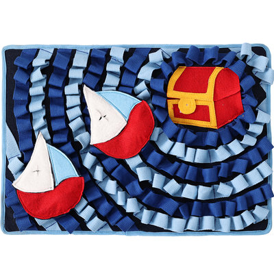 Snuffelmat Ocean - Anti schrok - Speelmat  - Trainingsmat - Snuffelmat  - Denkspel hond