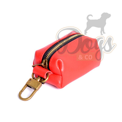 Dogs&Co Honden poepzakjeshouder Rood