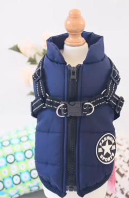 Dogs&Co Warme  Hondenjas Navy