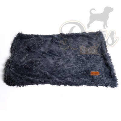 Dogs&Co Fluffy Hondendeken 100x75 cm Antraciet