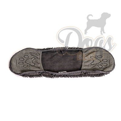Dogs&Co Honden Handdoek - Grijs - 80 x 35 cm - Microvezel
