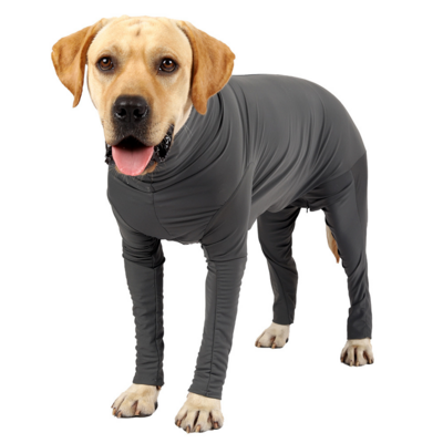 Medisch Bodysuit - Operatie jumpsuit Grijs - Operatiepak voor de hond grijs