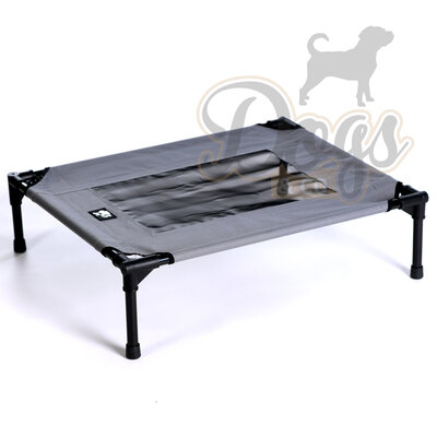 Dogs&Co Stretcher Grijs - Dierenbed Outdoor -  60x45x18cm - Maat S